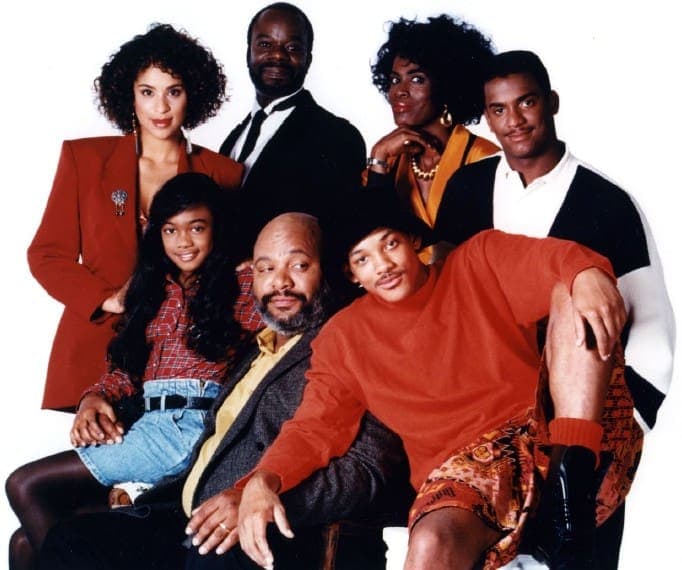 Cast of - International Magazine Kreol'The Fresh Prince of Bel Air' 1990 Cast of'The Fresh Prince of Bel Air' 1990
