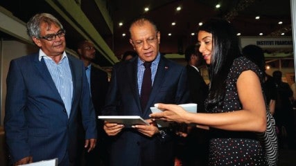 Priya Hein and Prime Minister of Mauritius - International Magazine Kreol Priya Hein and Prime Minister of Mauritius