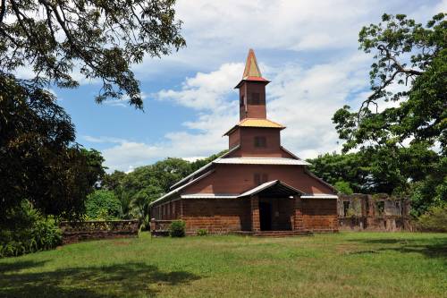 chapel - International Magazine Kreol Chapel on Ile Royale, French Guiana Devil islands