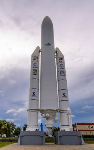 space_centre - International Magazine Kreol A rocket in the Museum of Space in Kourou