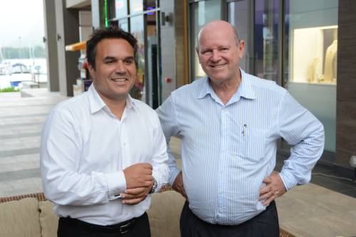 st_ange - International Magazine Kreol The President of the La Réunion Region of France Didier Robert (left) and Alain St. Ange (right), Seychelles Minister of Tourism and Culture