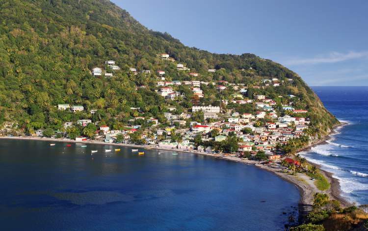Fishing village in Soufriere Ba y, Dominica - International Magazine Kreol Fishing village in Soufriere Ba y, Dominica