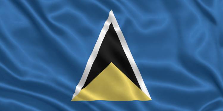 st_lucia_flag - International Magazine Kreol St Lucia Flag