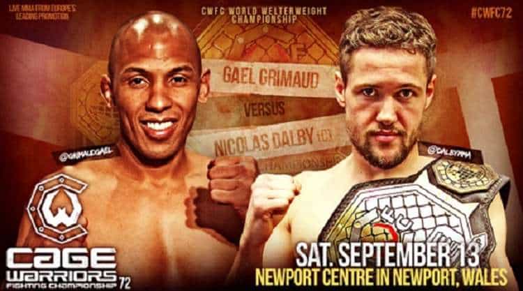 Gaël Grimaud à la reconquête du Cage Warriors