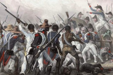 Battle of Vertieres in 1803.