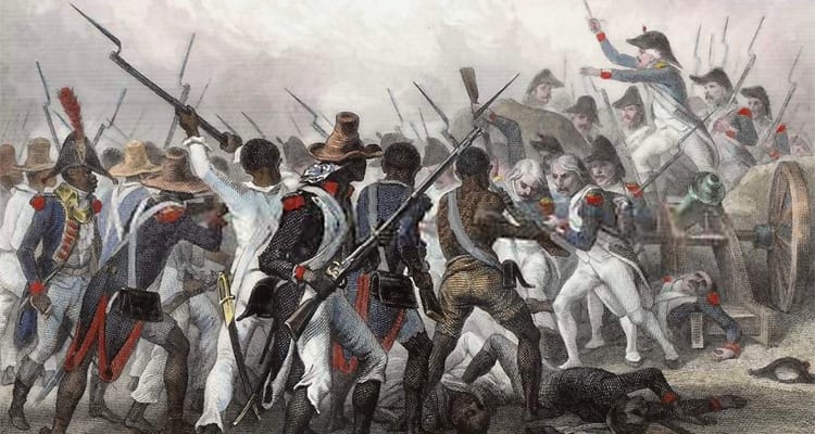 Battle of Vertieres in 1803.