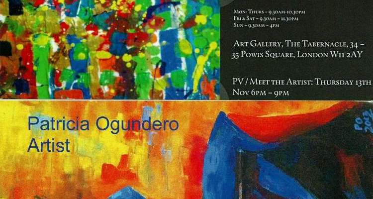 Patricia Ogundero showcases new paintings ‘Dancing in the Sun’ at The Tabernacle Gallery. - International Magazine Kreol Patricia Ogundero showcases new paintings ‘Dancing in the Sun’ at The Tabernacle Gallery.