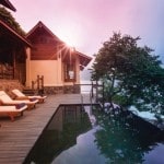 Enchanted Island Resort - Pool Deck, Villa Flanbwayan - International Magazine Kreol Enchanted Island Resort