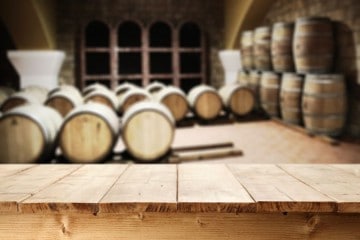 desk top place and barrels