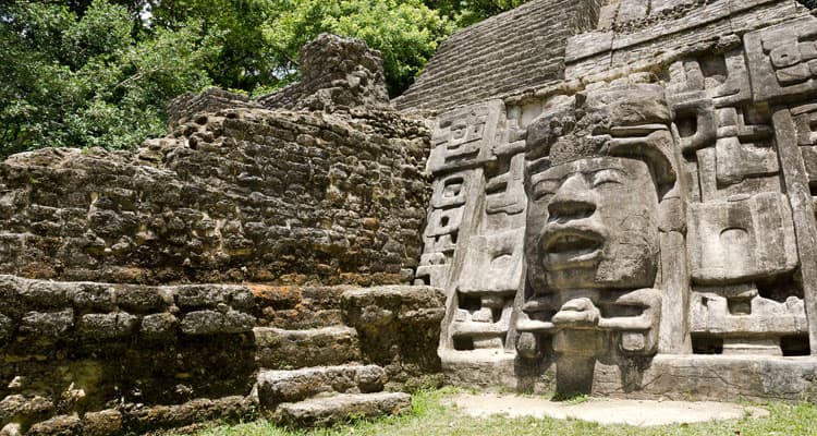 Ancient Maya Mask Temple located in the jungle of Belize - International Magazine Kreol Ancient Maya Mask Temple located in the jungle of Belize