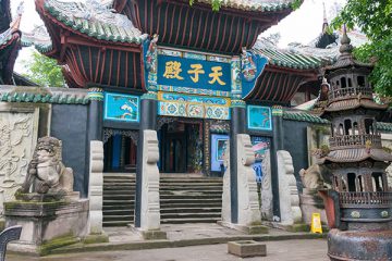 Fengdu Ghost City. a famous historic site in Fengdu, China.