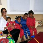 nia12 - International Magazine Kreol Nai’s mother, Wanda Gasper with Cameron, Peyton, Taylor & Jordan