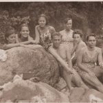 Roseau River baths were enjoyed by the community.