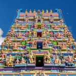 Colorful facade of a Hindu temple in Victoria, Mahe, Seychelles 16 - International Magazine Kreol Victoria