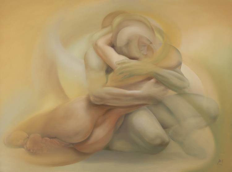 Embrace2017 - International Magazine Kreol The Embrace 2017 oil on linen 76 x 101cm