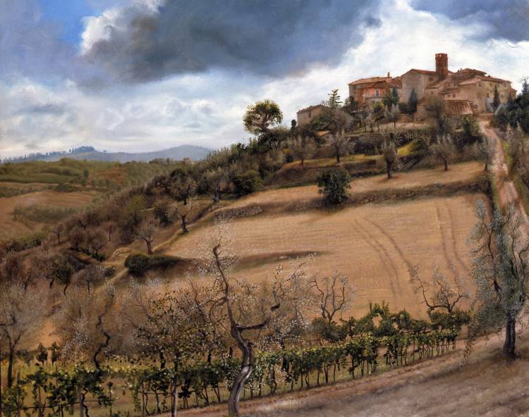Rietine in a Storm - International Magazine Kreol Rietine in a Storm, Tuscany, Italy 1979