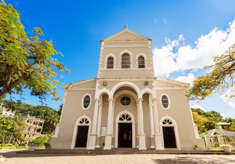 Roman Catholic cathedral of the immaculate conception, Victoria - International Magazine Kreol Roman Catholic cathedral of the Immaculate Conception, Victoria, Mahé, Seychelles