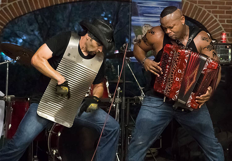The Zydeco Hellraisers. Opelousas Music and Market, 2016. - International Magazine Kreol St. Landry Parish