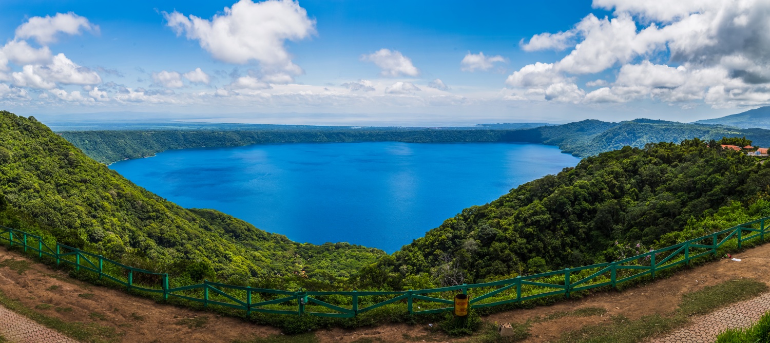 Apoyo-Lagoon-captured-as-a-panorama-seen-from-Mirador-de-Catarina.-Lake-Nicaragua - International Magazine Kreol Apoyo-Lagoon-captured-as-a-panorama-seen-from-Mirador-de-Catarina.-Lake-Nicaragua