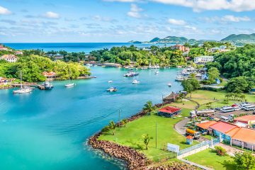 Castries in St Lucia