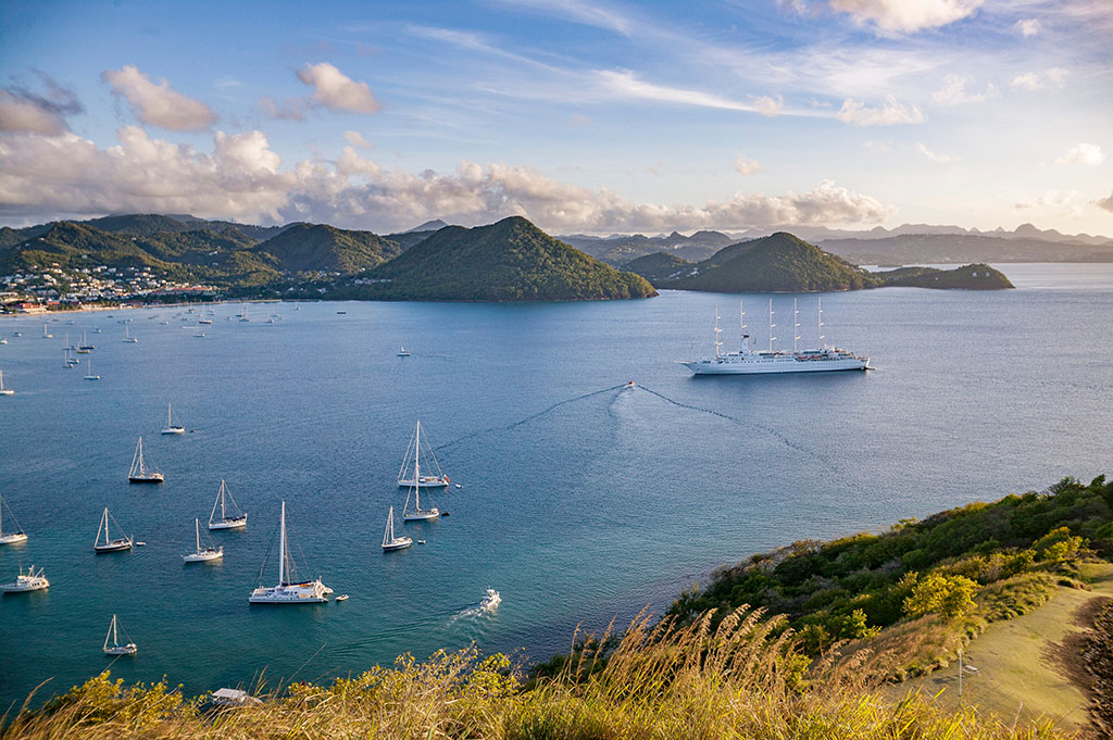 Yachts,Anchoring,In,Famous,Rodney,Bay,,Saint,Lucia,,West,Indies - International Magazine Kreol Yachts anchoring in famous Rodney Bay, Saint Lucia, West indies