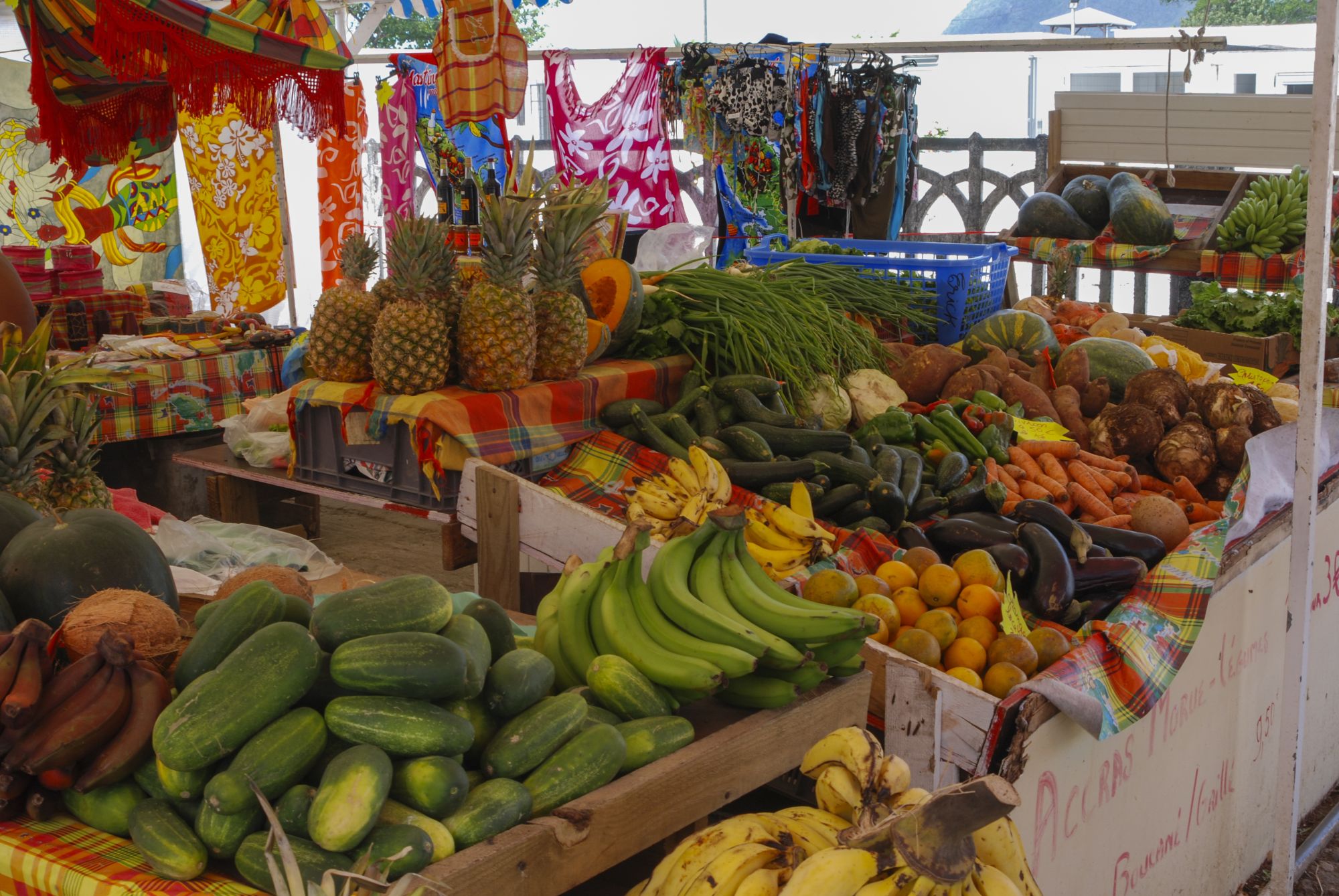 The Colors Of Martinique - International Magazine Kreol Fruit Market, The Colors Of Martinique