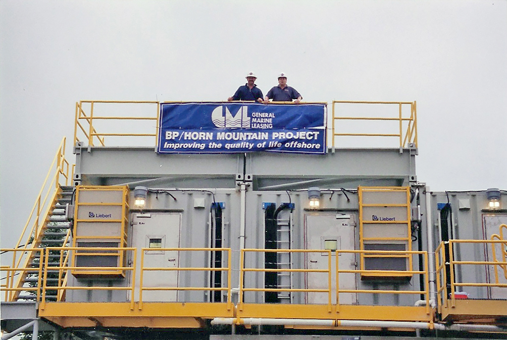 Billy Atop Container - International Magazine Kreol Billy Nungesser