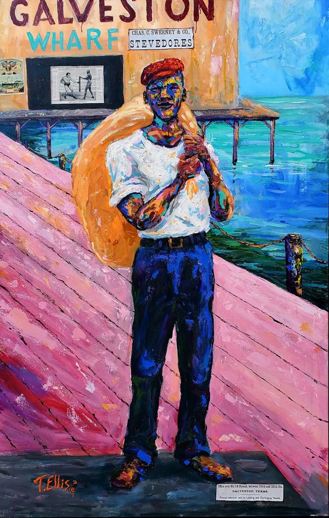 Ellis Artwork - International Magazine Kreol Ted Ellis