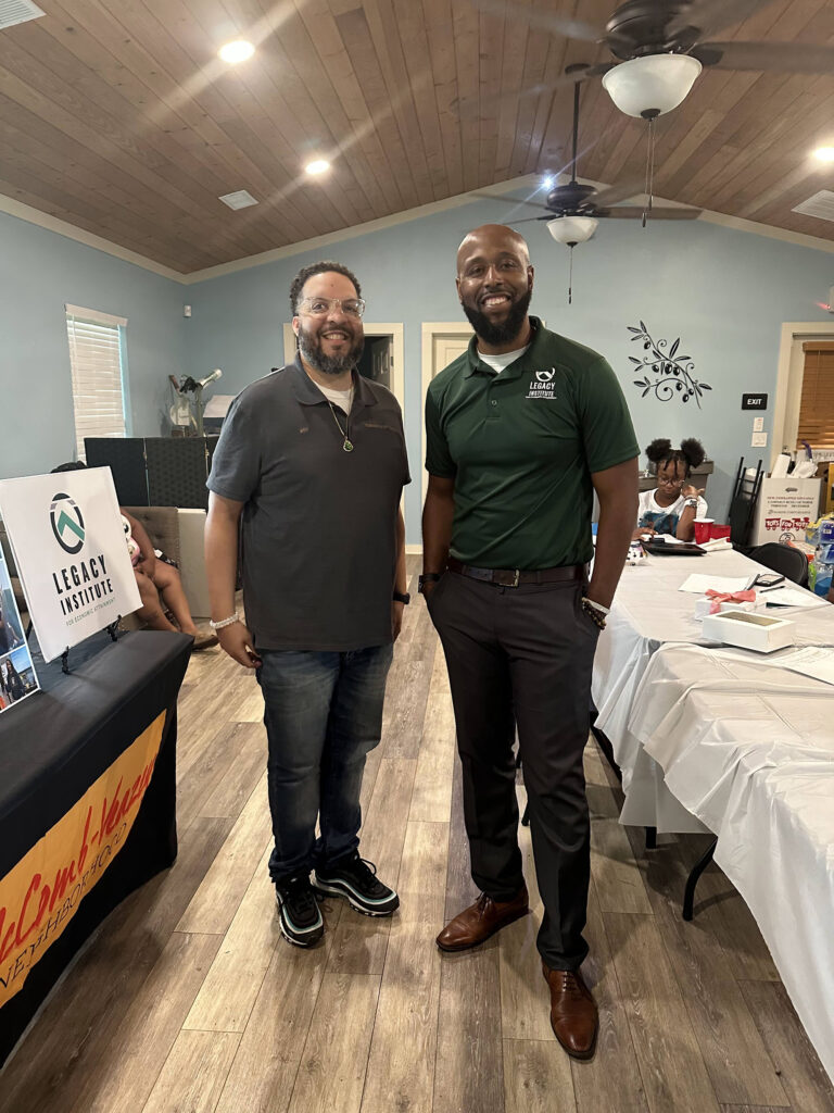 Brent P. Broussard - International Magazine Kreol Brent with mentor Corey Jack, CEO of Jack & Associates and Legacy Institute for Economic Attainment in Lafayette, LA