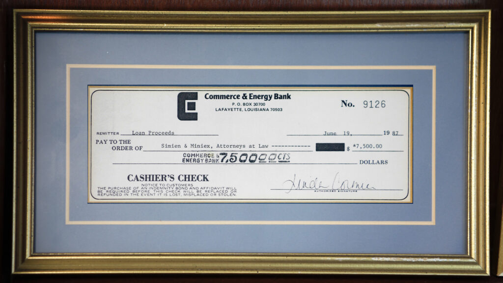 The Cheque from Commerce And Energy Bank - International Magazine Kreol The Cheque from Commerce And Energy Bank