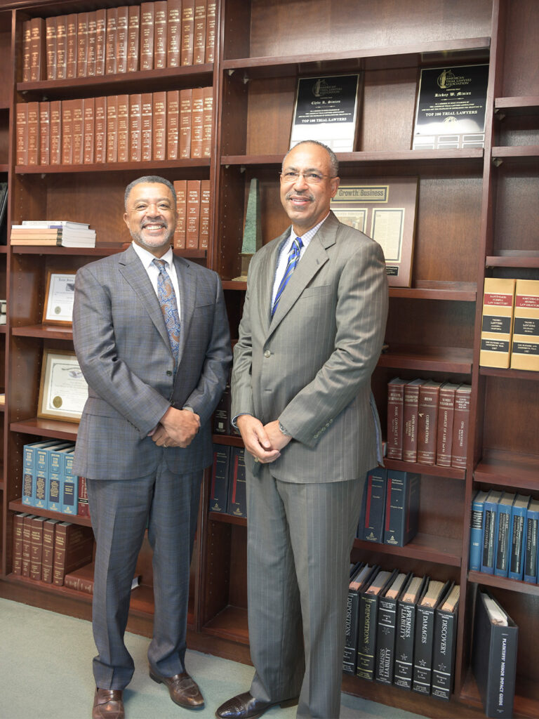 Clyde Simien and Rickey Miniex - International Magazine Kreol Clyde Simien and Rickey Miniex