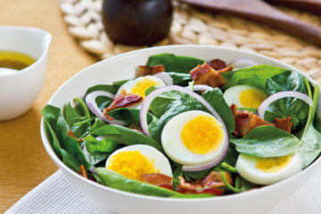 Creole Spinach Salad