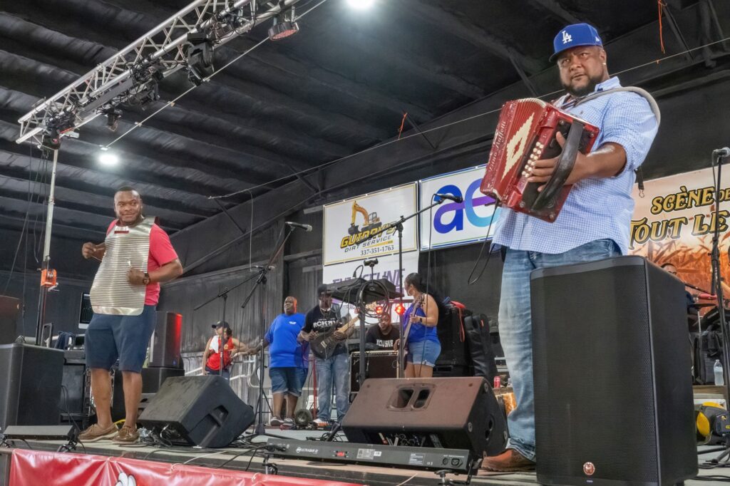 Keith Frank & the Soileau Zydeco Band, St. Landry Parish BBQ Festival, Yambilee ag-arena, Opelousas, 2024 Photos: David Simpson cajun-zydecophotos.com - International Magazine Kreol Keith Frank