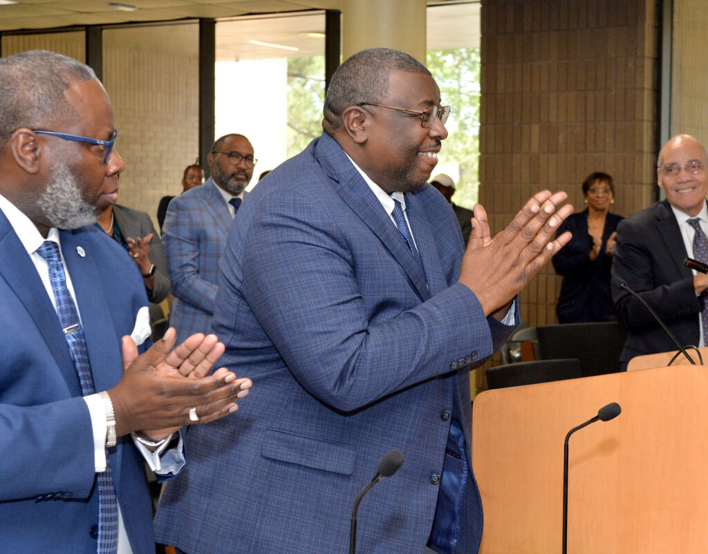 BoardMeetMarch2024 - International Magazine Kreol Pierre named Chancellor of Baton Rouge campus. 3/22/2024