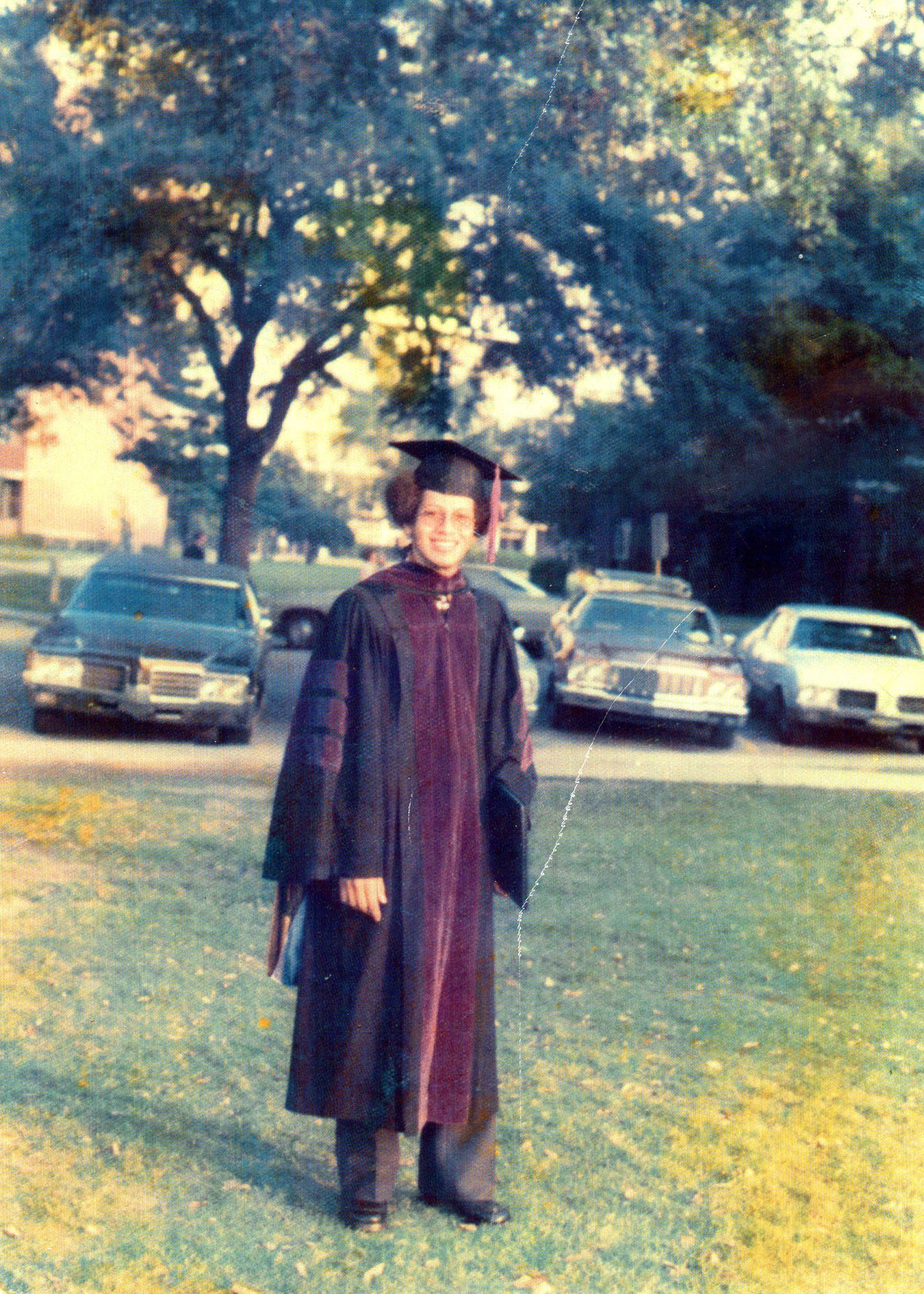 Tulane Law School Graduate May 75 - International Magazine Kreol Thibodeax as a Graduate from Tulane Law School 1975