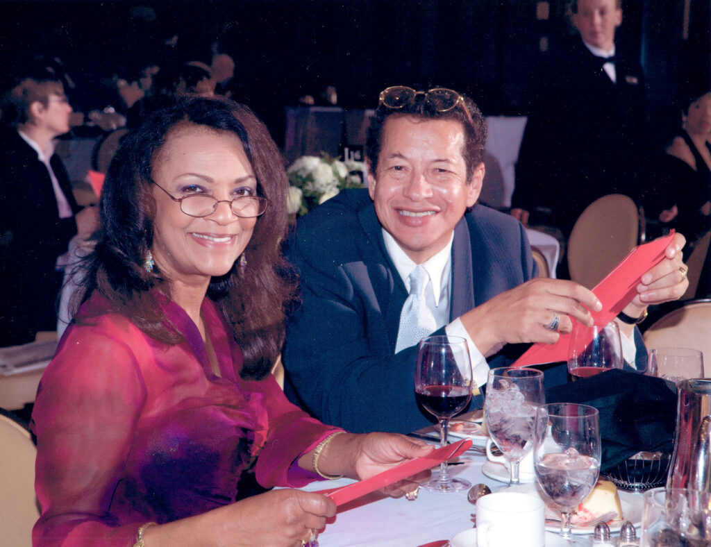 img20240706_18021074 - International Magazine Kreol Thibodeax with wife Phyllis at a social function