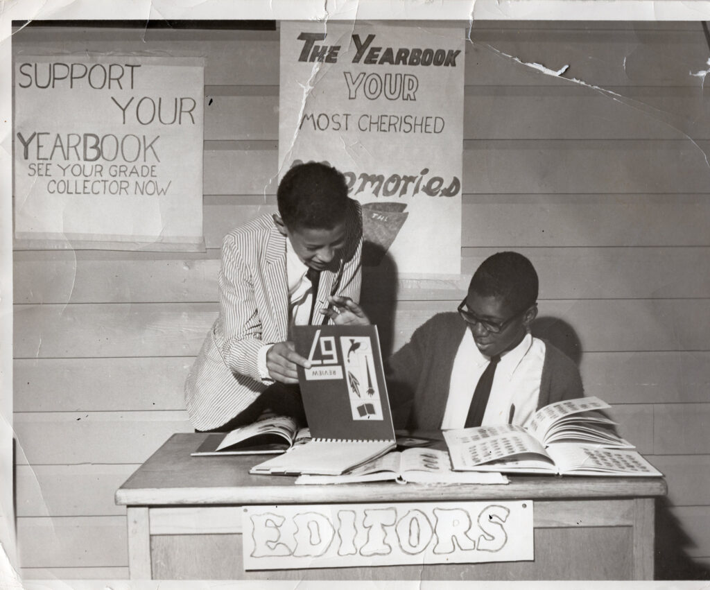 img20240706_18135206 - International Magazine Kreol Working on the School Year Book as co-editor, 1966.