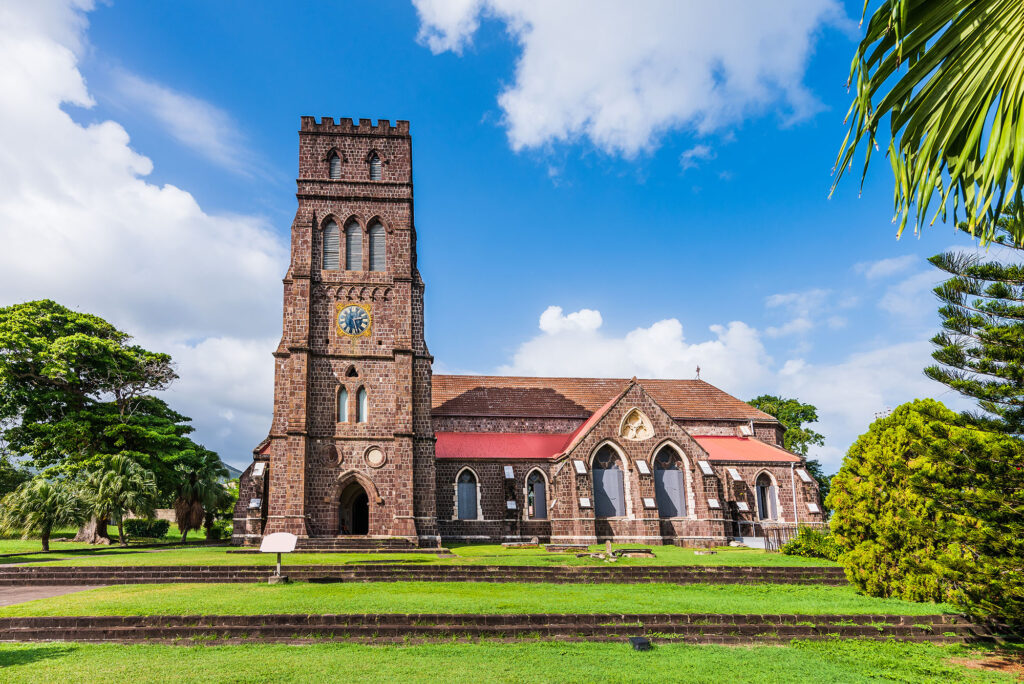 StGeorgesAnglicanChurchInBasseterreSaintKittsAndNevis - International Magazine Kreol St Kitts and Nevis