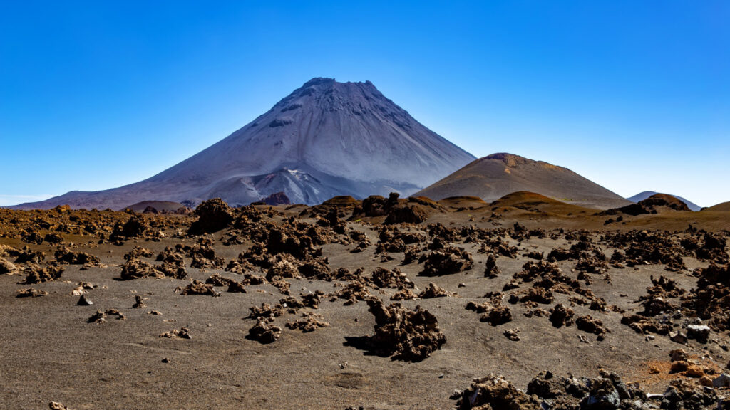Untitled-6 - International Magazine Kreol Volcano Pico do Fogo after eruption, 2014. Pico Pequeno in the foreground.