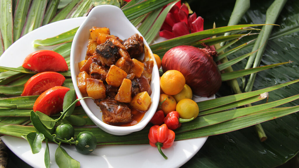 Fried Bonito with Pumpkin